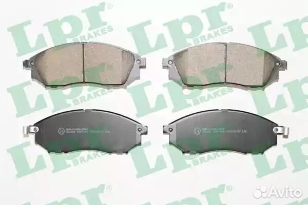 Колодки тормозные дисковые