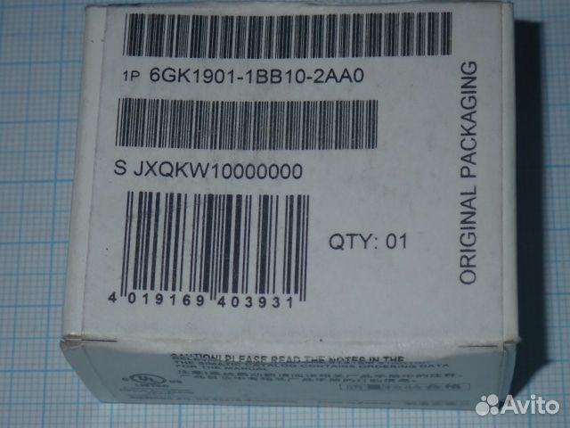 Соединитель siemens 6GK1901-1BB10-2AA0