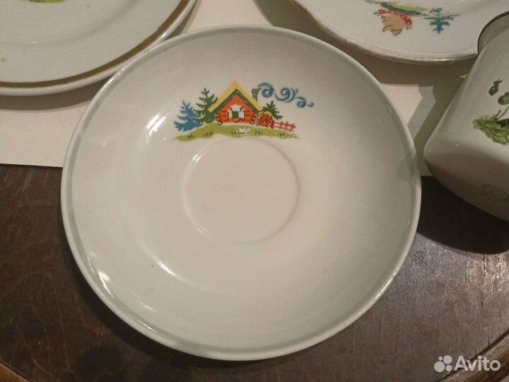 Детская посуда СССР