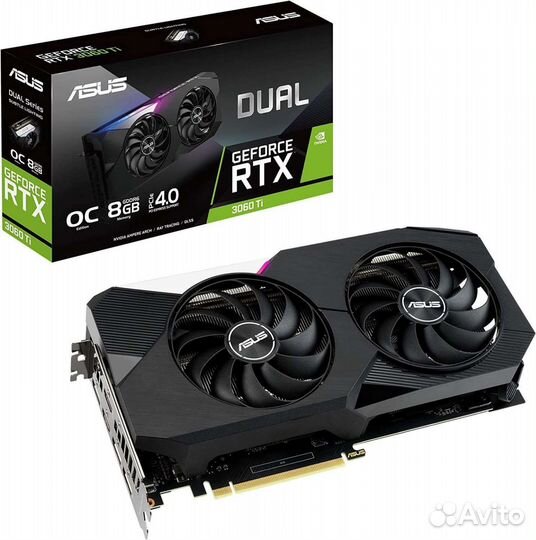 Видеокарта Asus dual rtx 3060ti v.2
