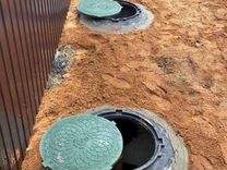 Септик из бетонных колец под ключ канализация