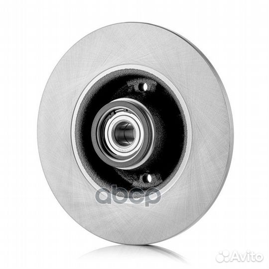 Диск тормозной задний с подшипником невентилиру