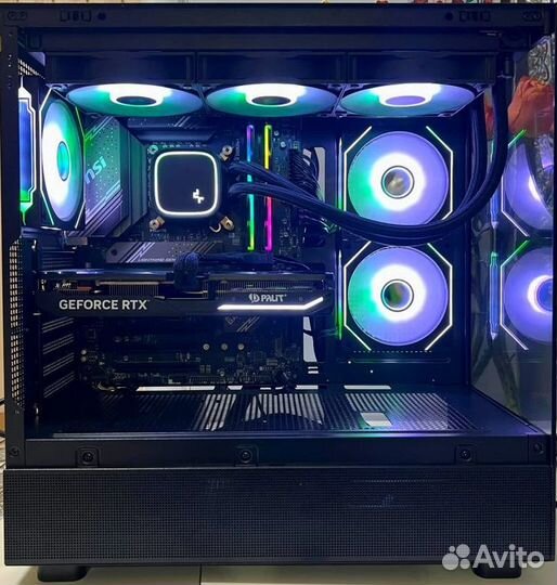 Игровой пк с Ryzen 5 7500F / RX 7700 XT