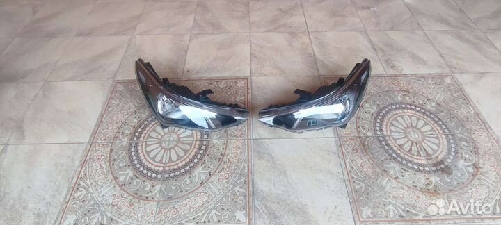 Фары на hyundai solaris 2