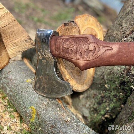 Топор Ручной работы кабан Чехол в подарок