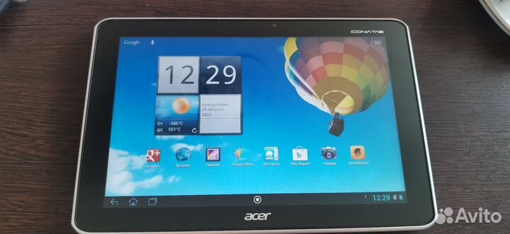 Планшет Acer iconia tab a511