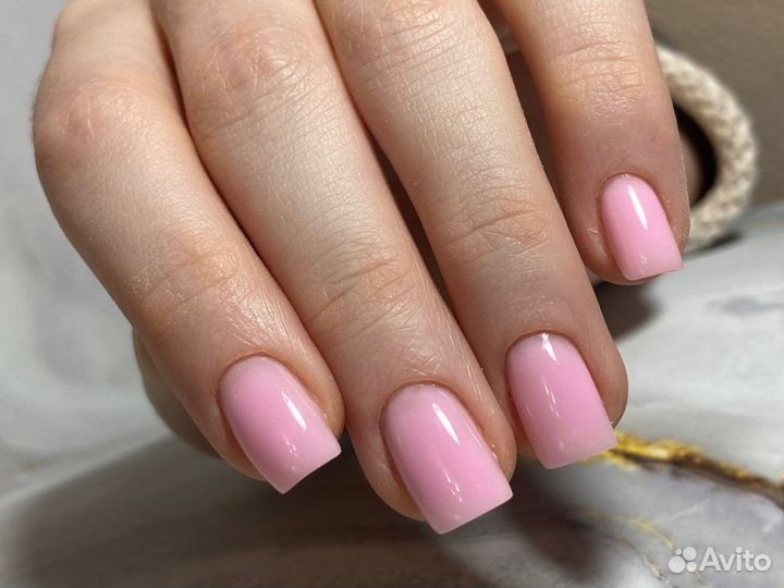 Маникюр, педикюр с покрытием гель-лак, наращивание