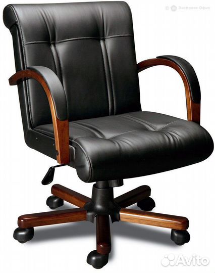Кресло для руководителя (орех тай) Paris B Laguna