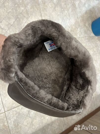 Мужская меховая кепка