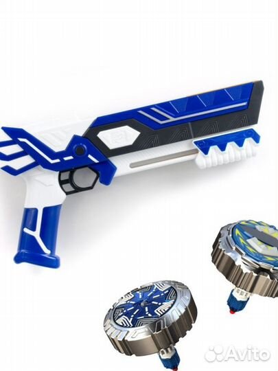 Бластер и Волчок spinner MAD Двойной