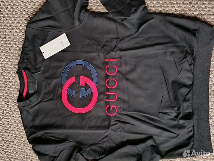 Лонгслив кофта мужская gucci T3 w.XL,XXL