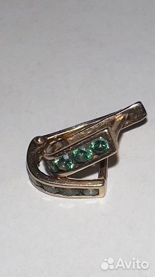 Золотые серьги, детские 585