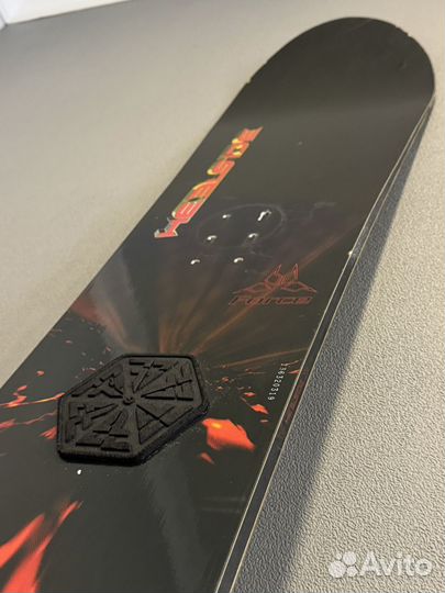 Сноуборд Heelside