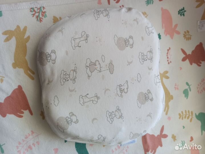 Подушка ортопедическая бабочка для новорожденных