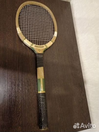 Теннисная ракетка для большого тенниса антикварная