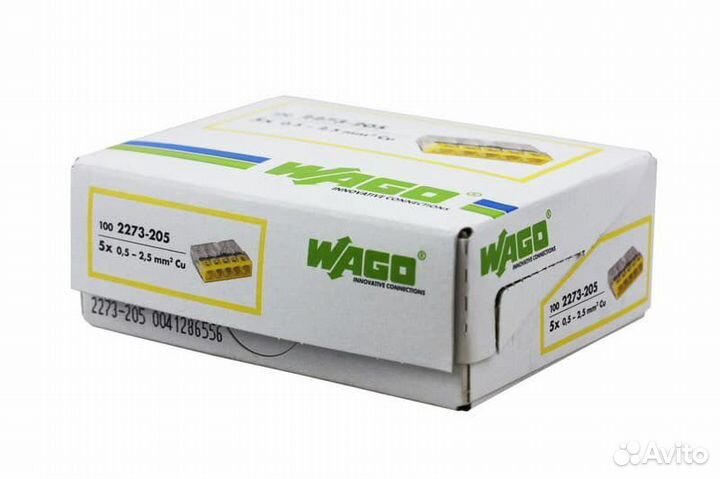 Клемники/зажимы Wago