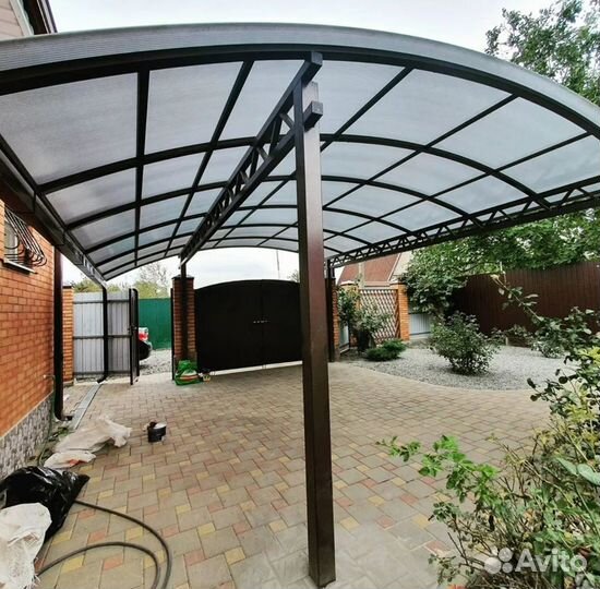 Навес из металла