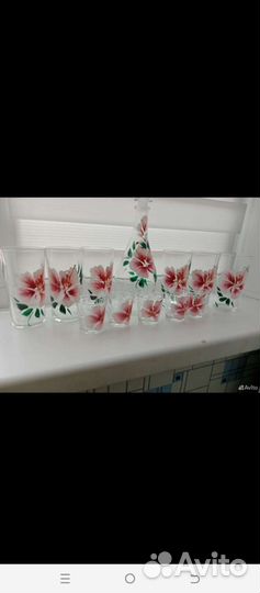 Набор рюмок с графином