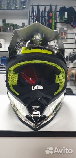 Мотошлем 509 Altitude Fidlock Chromium Hi-Vis