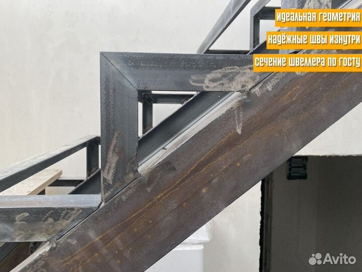 Лестница металлическая без посредников гарантия