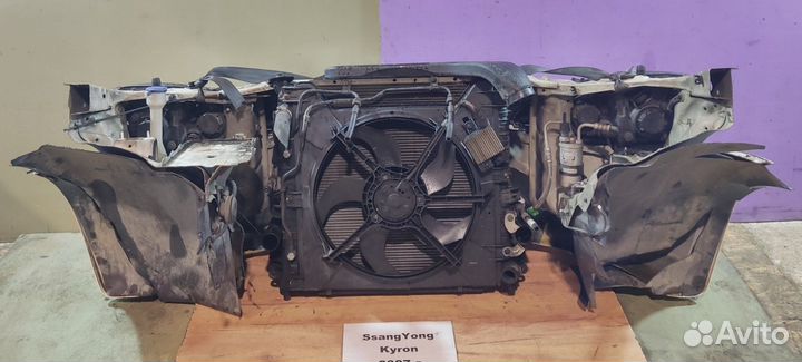 Передняя часть (ноускат) SsangYong Kyron, до рест