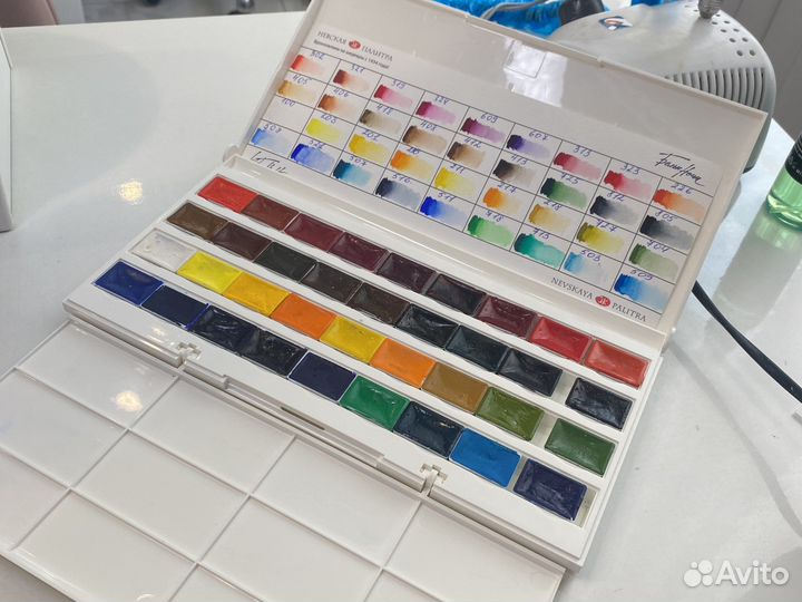 Набор акварельных красок