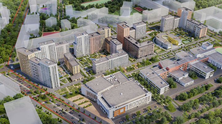 2-к. квартира, 67,1 м², 10/16 эт.