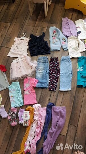Бронь. Одежда пакетом на девочку 86-92