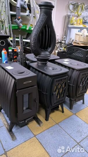 Печь банная и отопительная дровяная. Новые. Склад