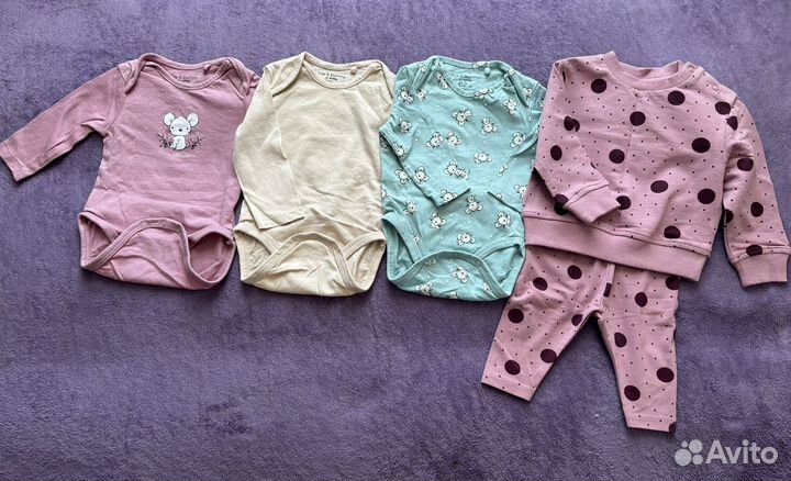 Детские вещи пакетом на девочку