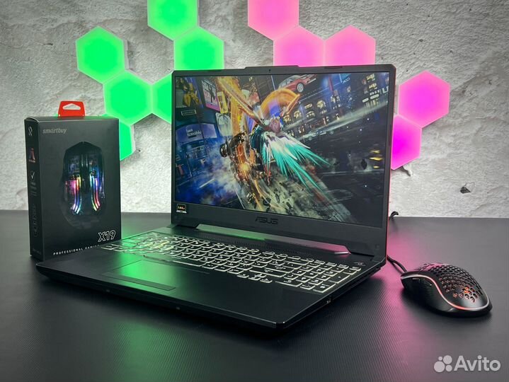 Игровой ноутбук Asus TUF Gaming / GTX 1660 Ti / R5