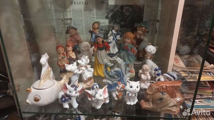 Статуэтки в ассортименте старинные