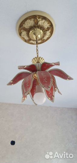 Люстра потолочная бу
