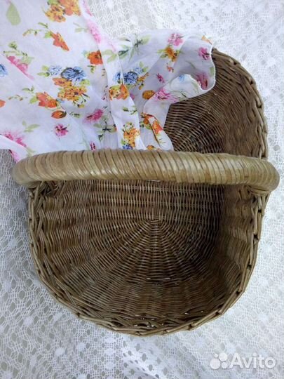 Корзина плетеная для хранения