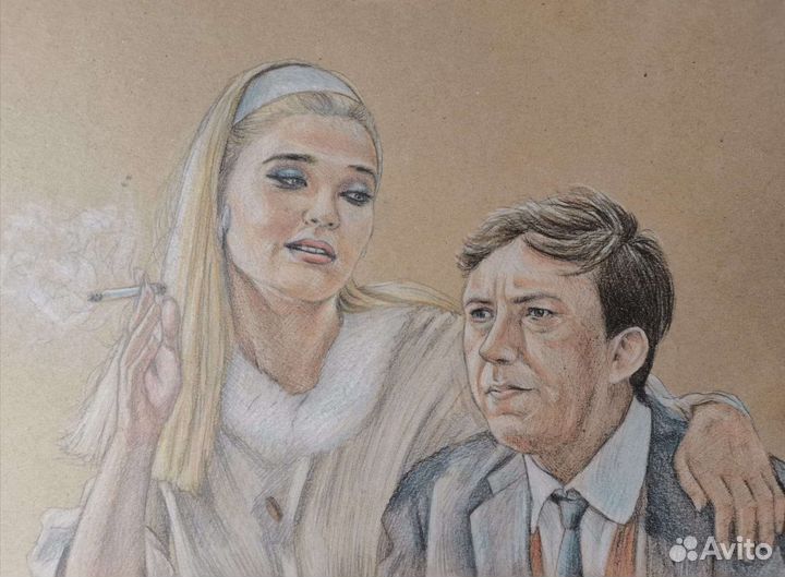 Портрет по фото -подарок и знак внимания. Художник