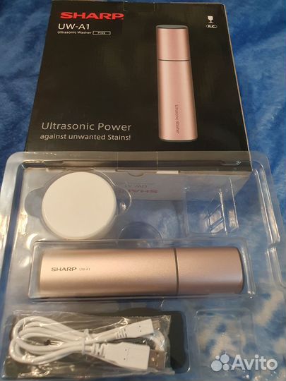 Ультразвуковой пятновыводитель sharp uw-a1