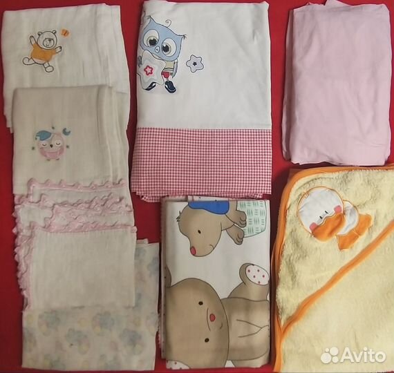 Постельное белье для новорожденной девочки