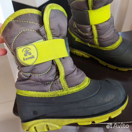 Сапоги сноубутсы детские зимние Kamik