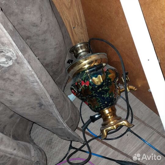 Самовар электрический расписной