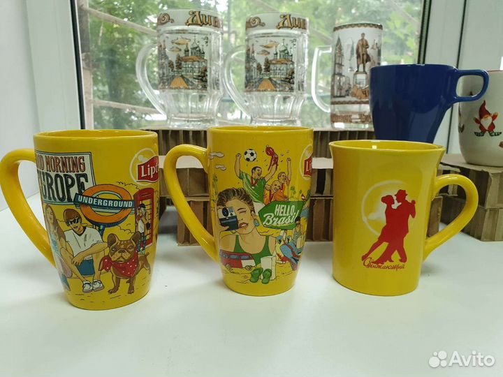 Кружка Икеа, Бокал Липтон. СССР Салатник Фэргрик