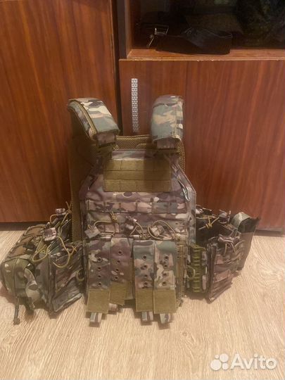 Бронежилет плитник с плитами