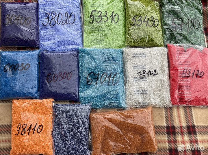 Бисер Чехия 500 г