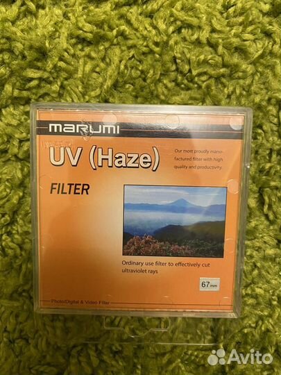 Фильтр для камеры Marumi UV (Haze) 67mm