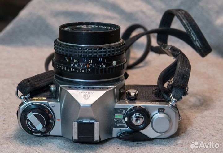 Pentax me + smc pentax 50/1.7+комплект объективов