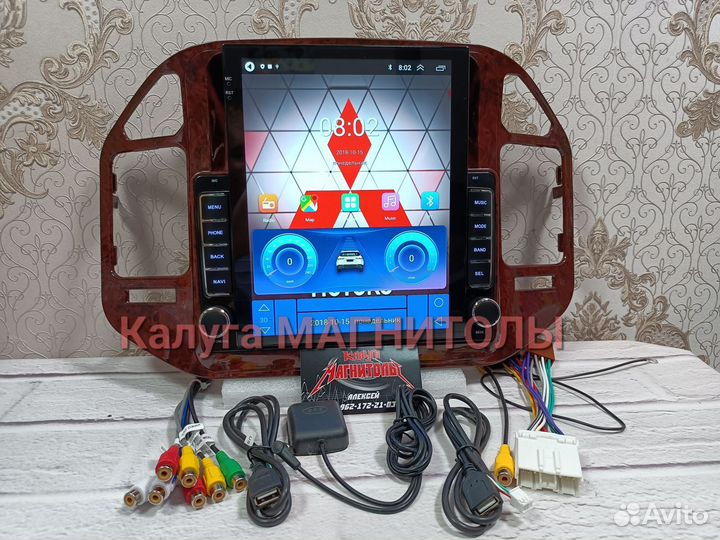 Магнитола Mitsubishi Pajero 3 Tesla новая