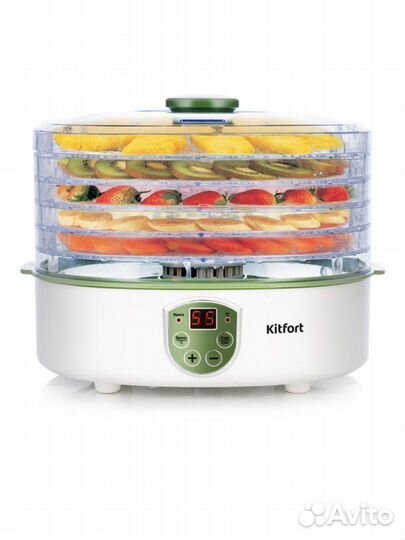 Сушилка для фруктов и овощей новая Kitfort кт-1902
