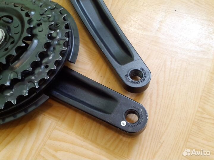 Система Shimano FC-TY701 (170мм - 24/34/42T)