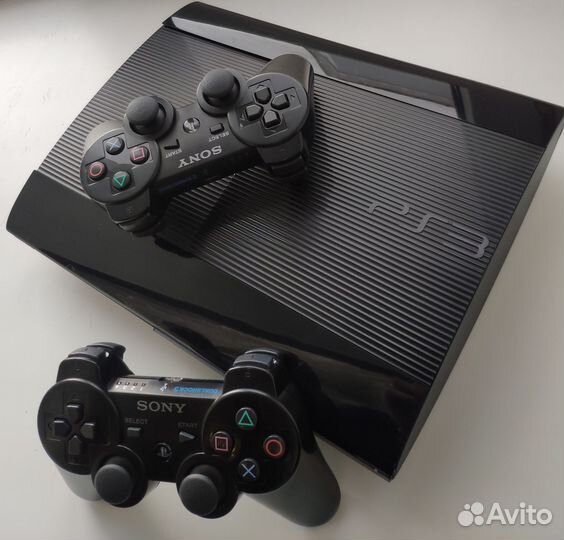 Sony Playstation 3 SuperSlim 500gb/Прошита/45Игр