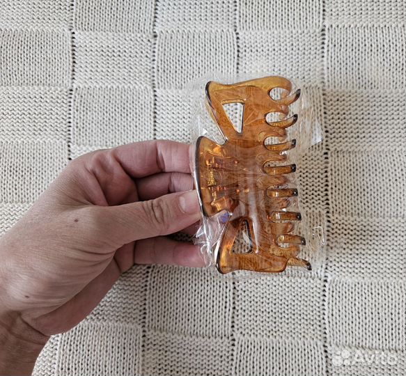 Новый набор заколок и резинок для волос с Крабиком