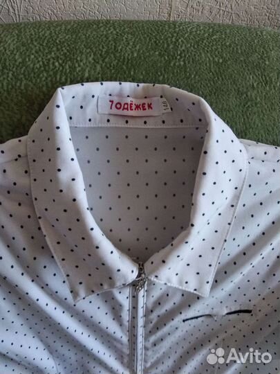 Блузка-рубашка р.146